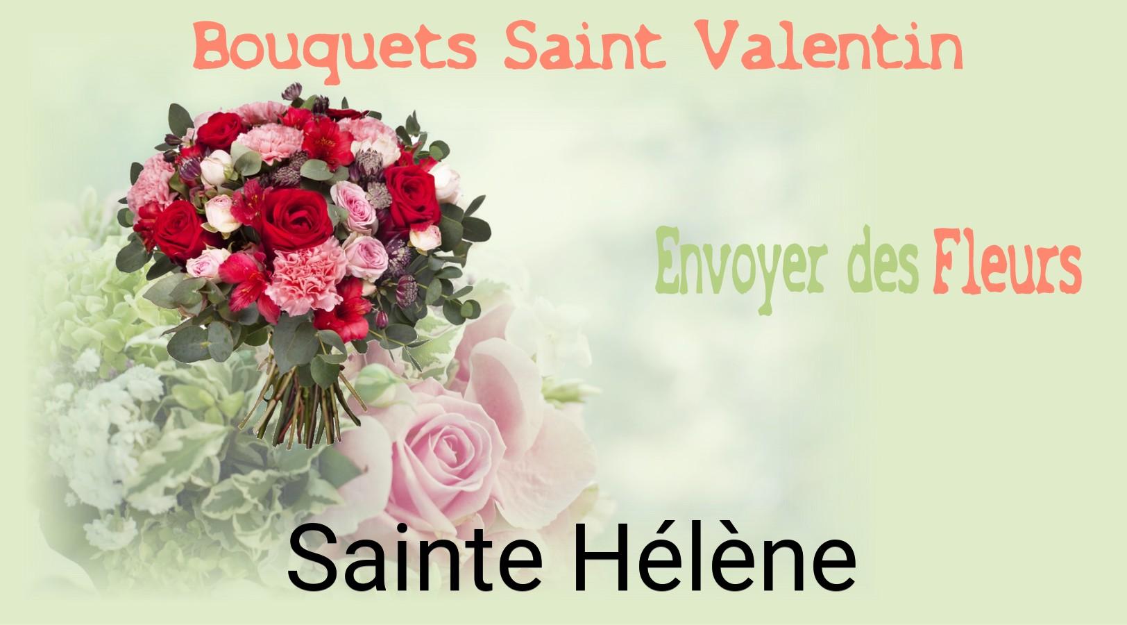 Roses de Saint-Valentin livrées à Sainte-Hélène